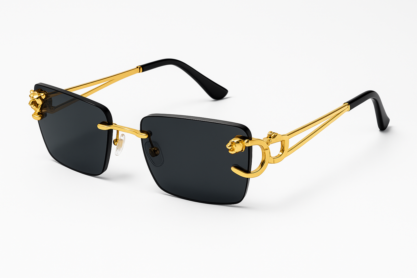 LUNETTES Article 50 Lunettes Carrées Sans Monture – Édition Prestige