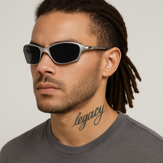 LUNETTES Article 41 Lunettes Polygonales Sport – Verres Miroirs Stylés
