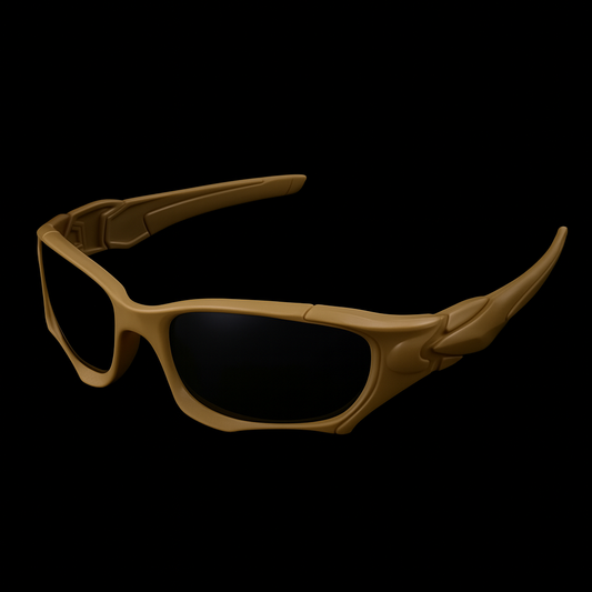 LUNETTES Article 48 Lunettes Sport Design Aérodynamique – Finition Beige Mat