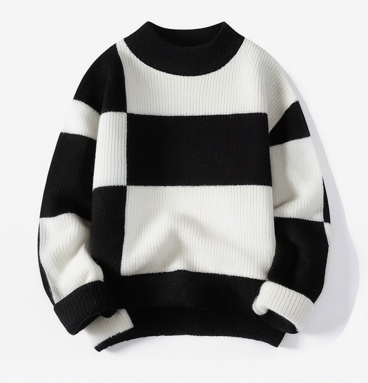 PULLS / SWEATS Article 48 Sweater Contrast Blocks